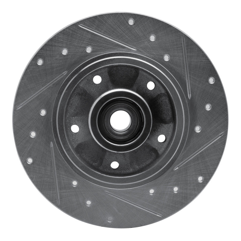 R1 02-11 Nissan APRio (Mexico) Front Left Drilled & Slotted Silver Brake Rotor