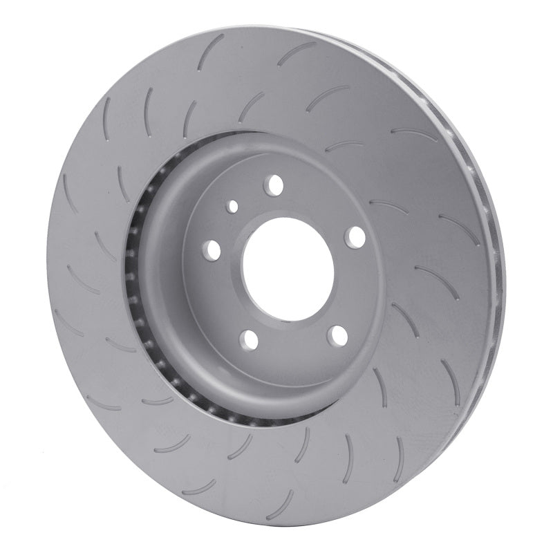 R1 16-19 Cadillac ATS Left Front Slotted GeoSPEC Coated Rotor