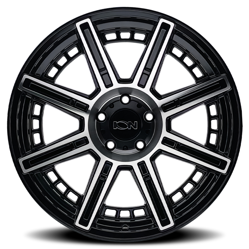ION Type 149 20x9 / 5x139.7 BP / -12mm Offset / 87.1mm Hub Black/Machined Wheel