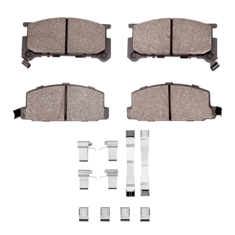 R1 1980-1989 Subaru GL Front R1 Semi Met Pads & Hardware Kit