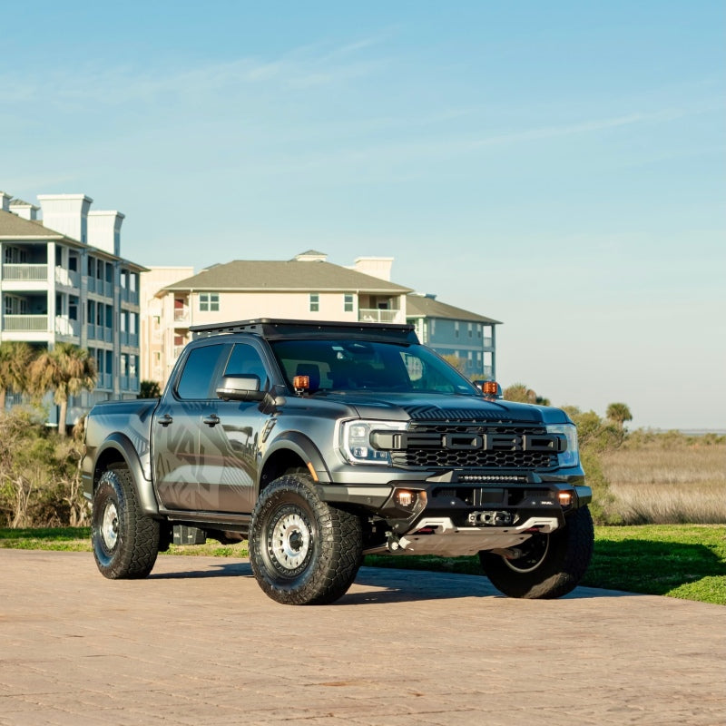 RIVAL 24-26 Ford Ranger Raptor Front Aluminum Bumper w/Winch Mount and Recovery Points
