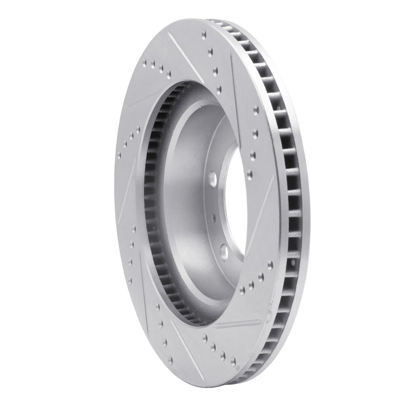DFC 03-23 Toyota Hilux (Mexico) Front Left Drilled & Slotted Silver Brake Rotor
