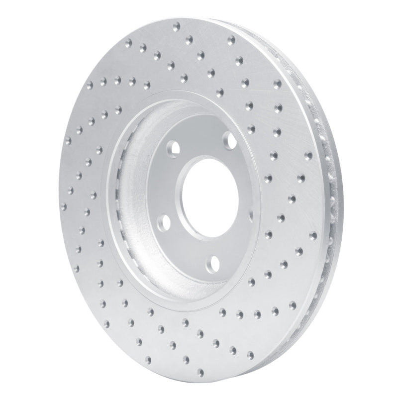 DFC 04-12 Chevrolet Hhr Front Left Drilled Geoperformance Rotor