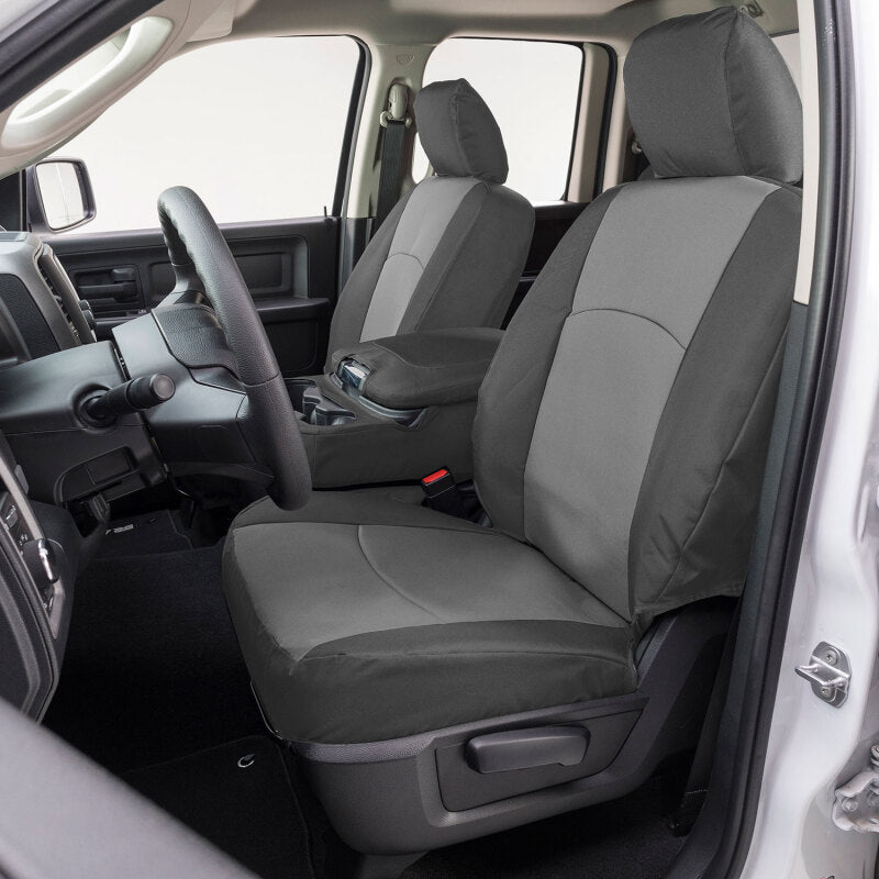 Covercraft 20-24 Ford Explorer Endura PrecisionFit Custom Third Row Seat Covers - Silver/Charcoal