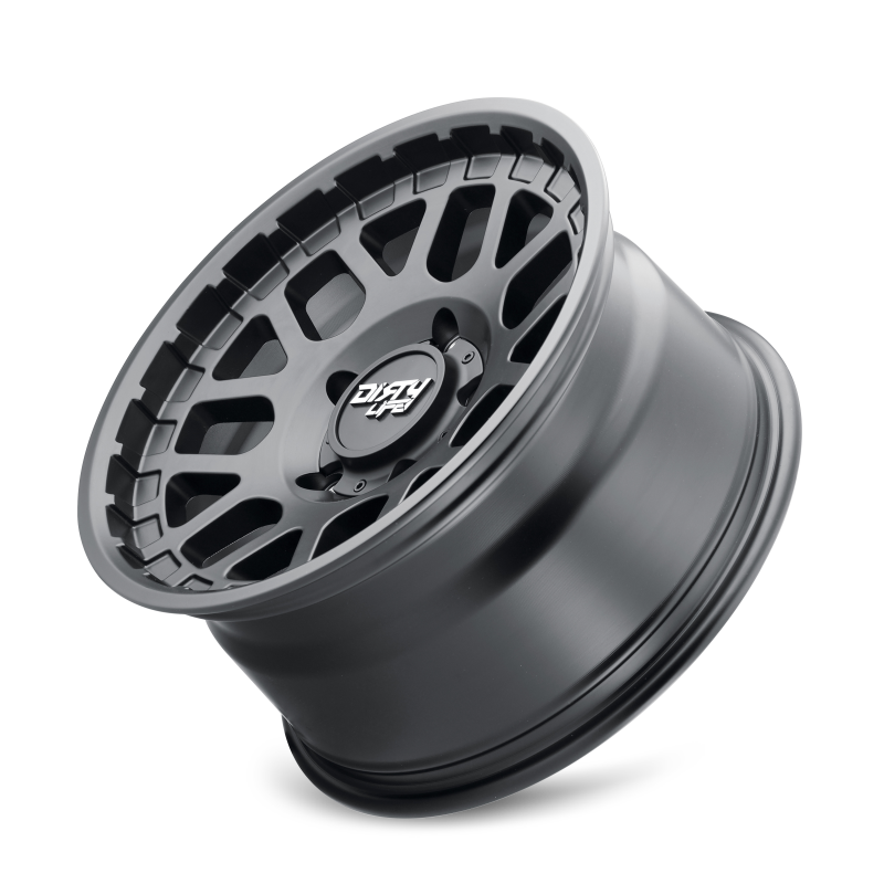 Dirty Life 9306 Mesa 17x9 / 5x127 BP / -12mm Offset / 78.1mm Hub Matte Black Wheel