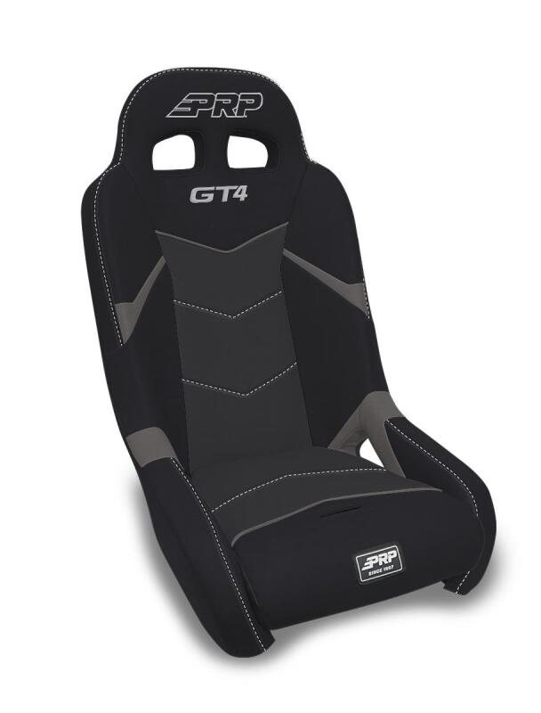 PRP Polaris RZR/Can-Am Maverick GT4 Suspension Seat - Black/Gray