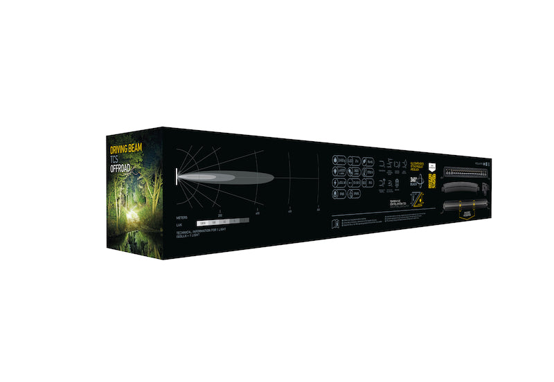 Hella Universal Black Magic 20in Tough Slim Curved Light Bar - Spot & Flood Light