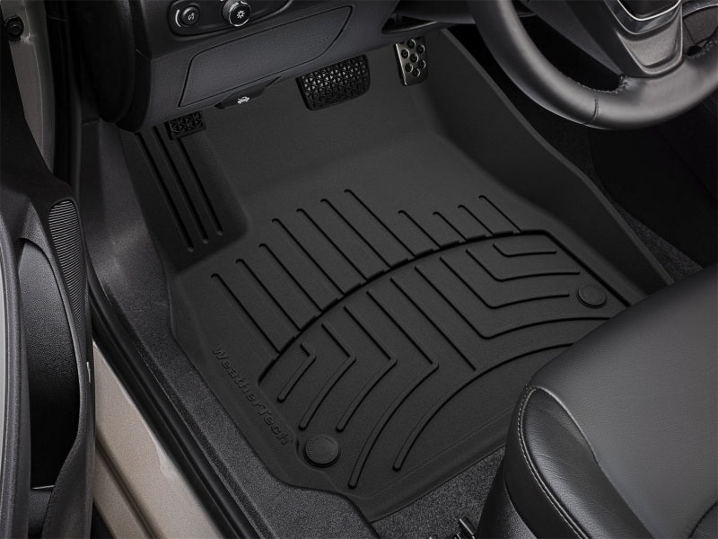 WeatherTech 2016+ Chevrolet Malibu Front FloorLiner HP - Black