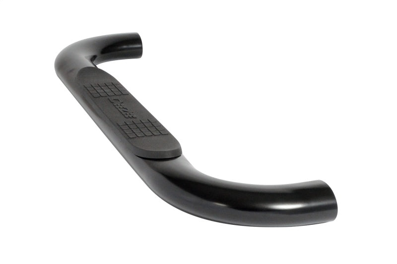 Dee Zee 14-19 Chevrolet Silverado Tubes - 4In Oval Black Steel RegCab