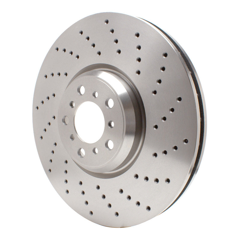 R1 2015-2019 BMW X6 Right Front Brake Rotor - Drilled