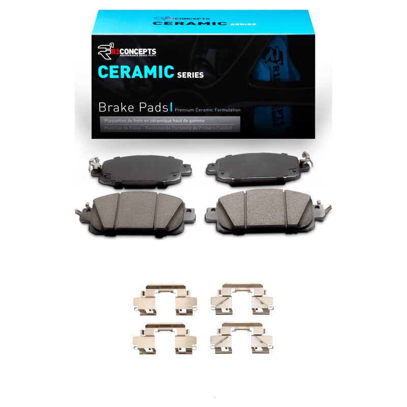R1 2020-2025 Nissan Sentra Front R1 Ceramic Pads & Hardware Kit