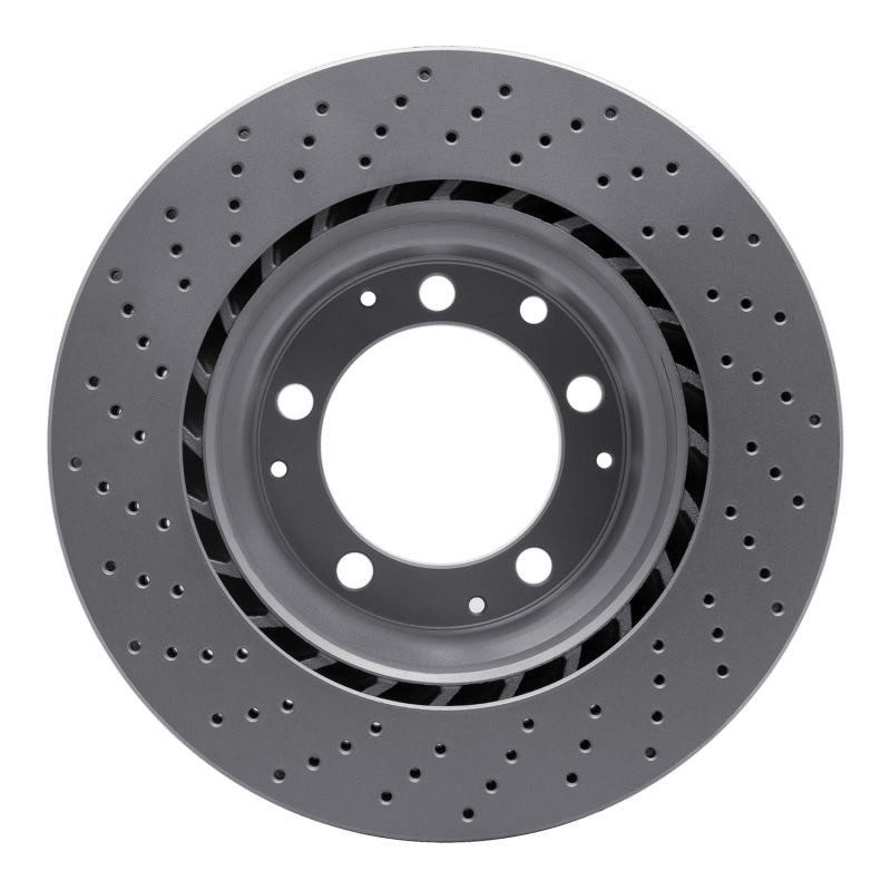 R1 78-89 Porsche 911 Right Rear Drilled GeoSPEC Coated Rotor