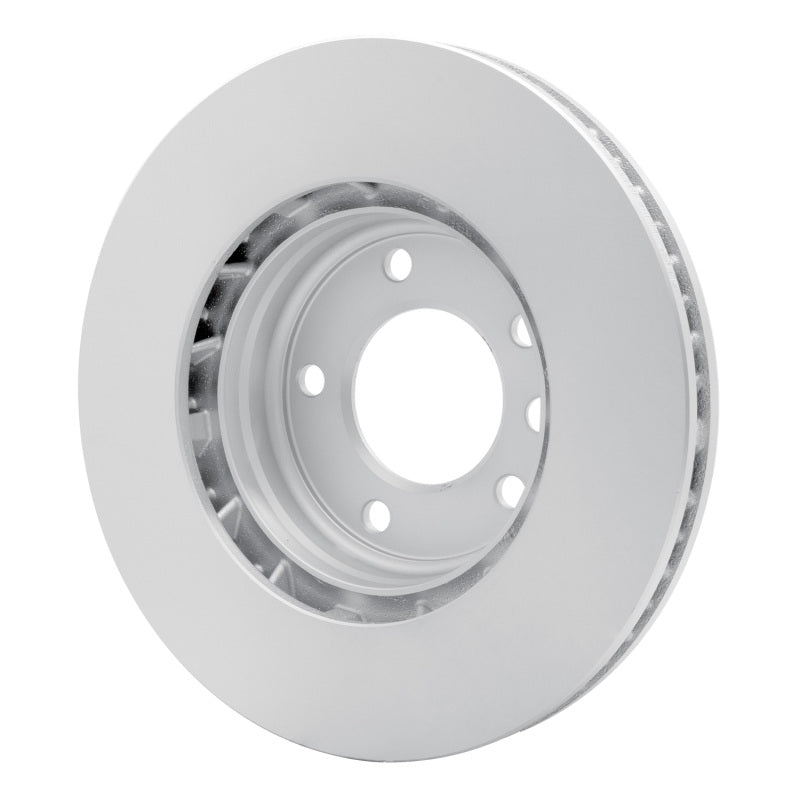 R1 03-18 Porsche Cayenne Left Front GeoSPEC Coated Rotor