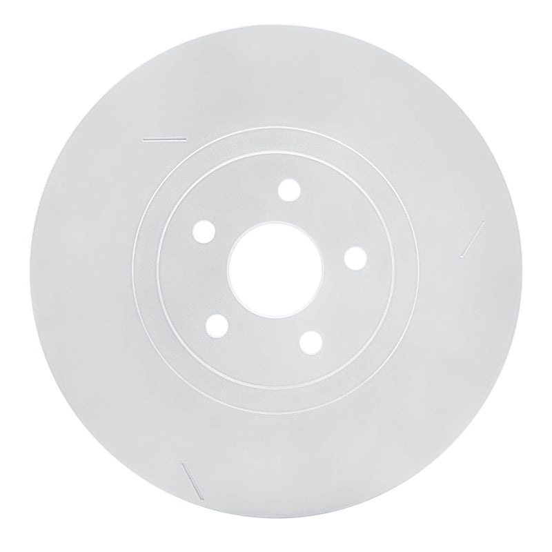 R1 18-25 Dodge Durango Front Slotted Carbon Alloy GeoMET Rotor
