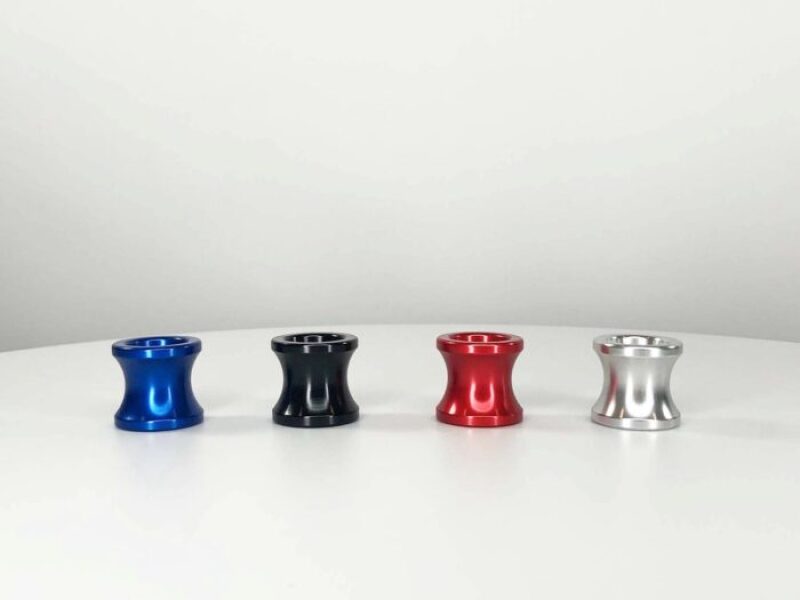 Vortex Racing Swingarm Spools 6mm- Black