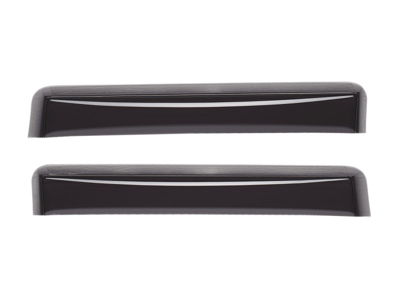 WeatherTech 11+ Jeep Grand Cherokee Rear Side Window Deflectors - Dark Smoke