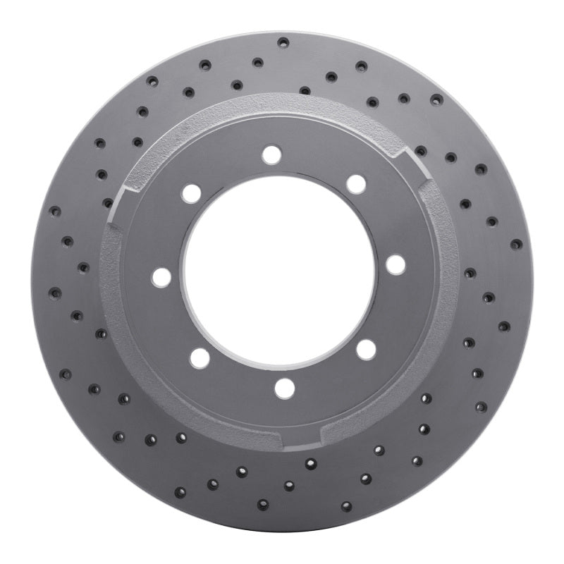 DFC 11-22 Ford F-350 Super Duty 2WD Rear Left Drilled Geoperformance Rotor