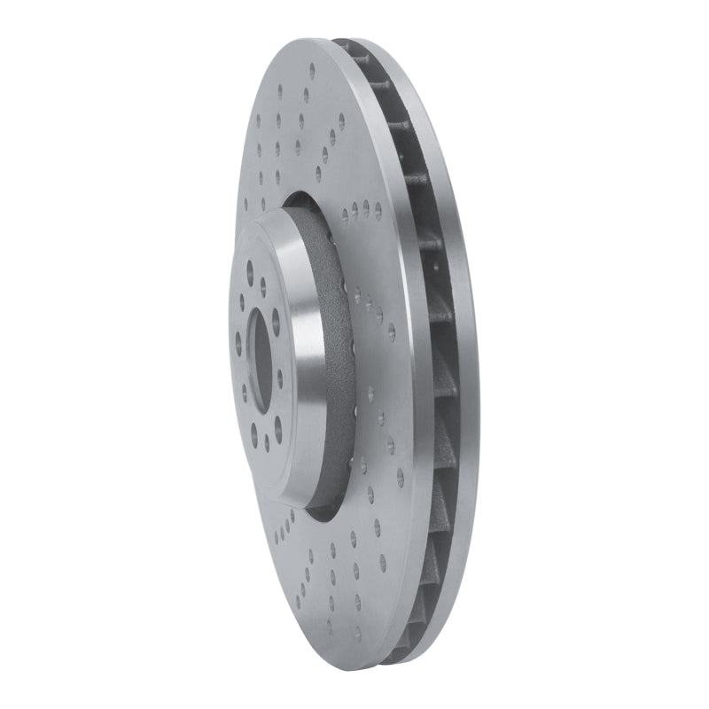 R1 2020-2025 BMW X5 Left Front Brake Rotor - Drilled