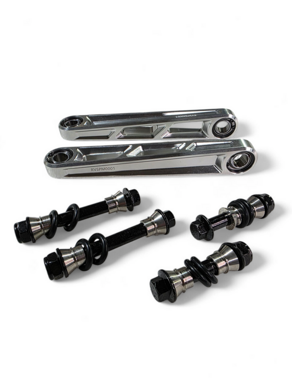 Elektric Offroad 2024+ Can Am Maverick R Front Sway Bar Links Anodized Clear