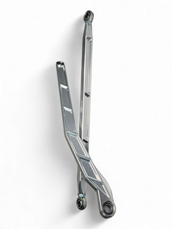 Elektric Offroad 2022+ Polaris Rzr Pro Rurbo R Billet High Clearance Radius Rods Anodized Clear