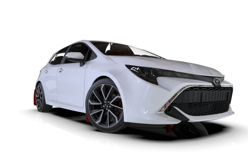 Rally Armor 18-26 Toyota Corolla Hatchback Black UR Mud Flap Red Logo