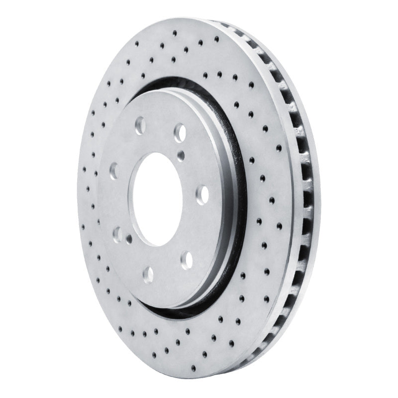 DFC 10-14 Ford F-150 Rwd Front Left Drilled Geoperformance Rotor