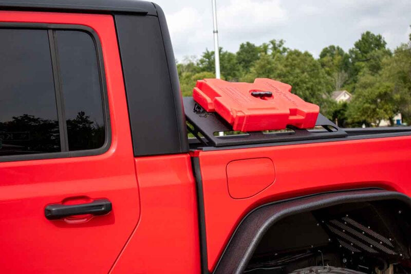 Fishbone Offroad 2020+ Jeep Gladiator Bed Storage Rack Steel Powdercoat