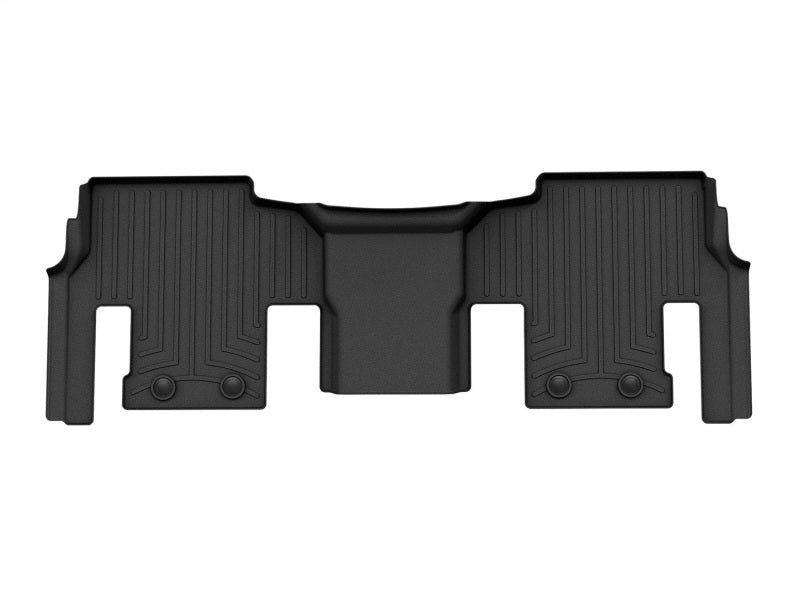 WeatherTech 2022+ Jeep Grand Wagoneer/Wagoneer Rear 2nd Row Rubber Mats - Black (8 Passenger)