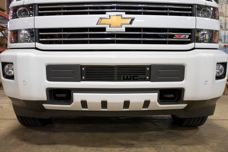 Wehrli 15-19 Chevrolet Silverado HD 6.6L LML/L5P Duramax Bumper Grille - Flat Black