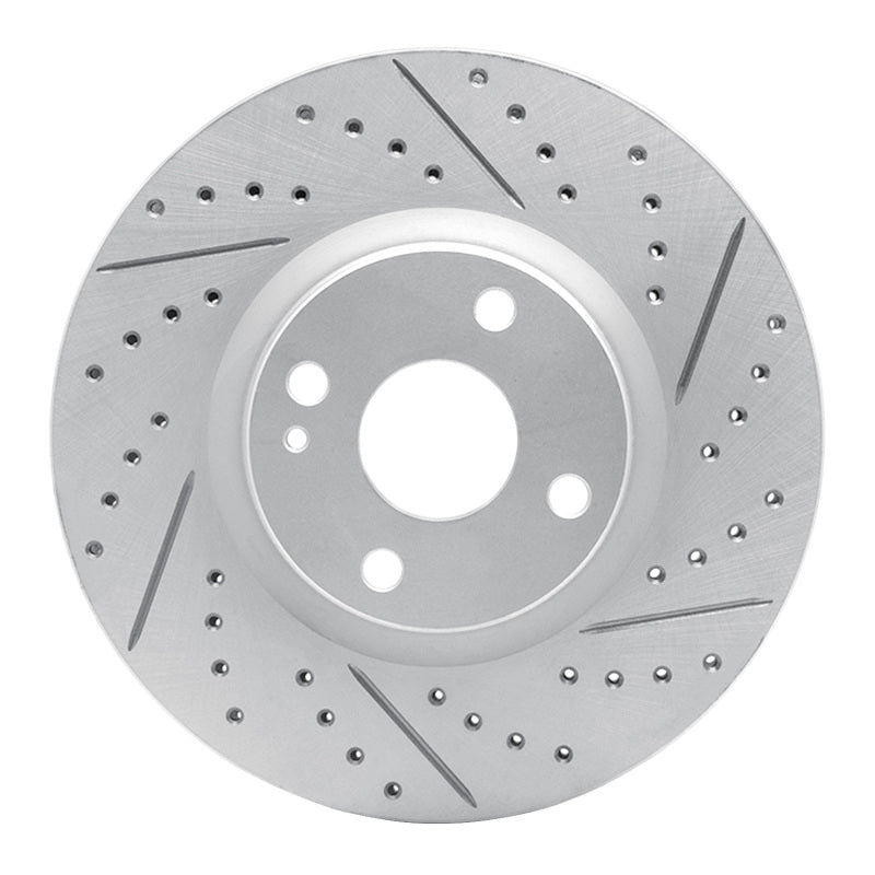 R1 16-25 Mazda MX-5 Miata Front Right Drilled & Slotted Geo-Carbon Rotor