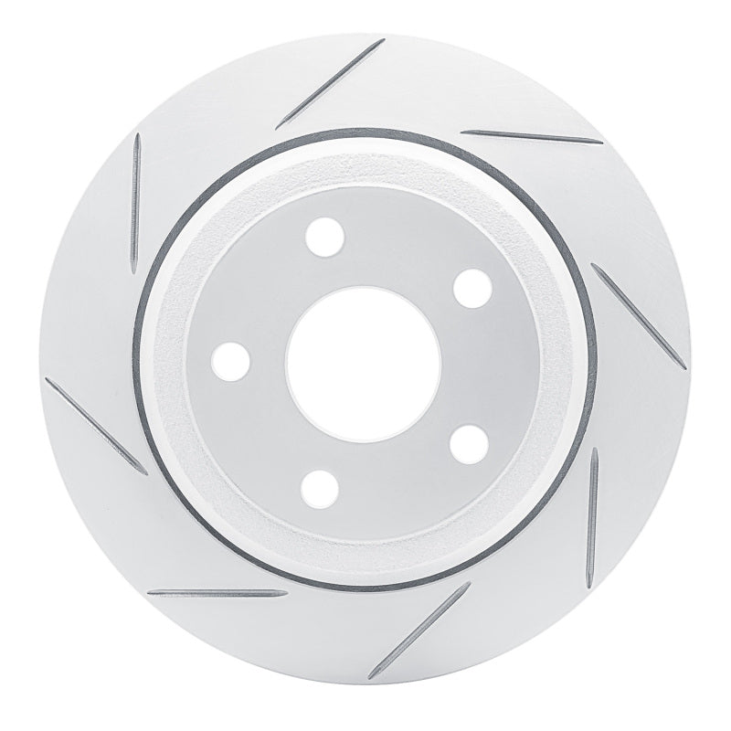 DFC 11-25 Dodge Durango Rear Left Slotted Geoperformance Rotor