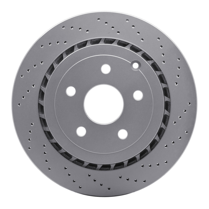 DFC 08-17 Chevrolet Ss Rear Right Drilled Geoperformance Rotor