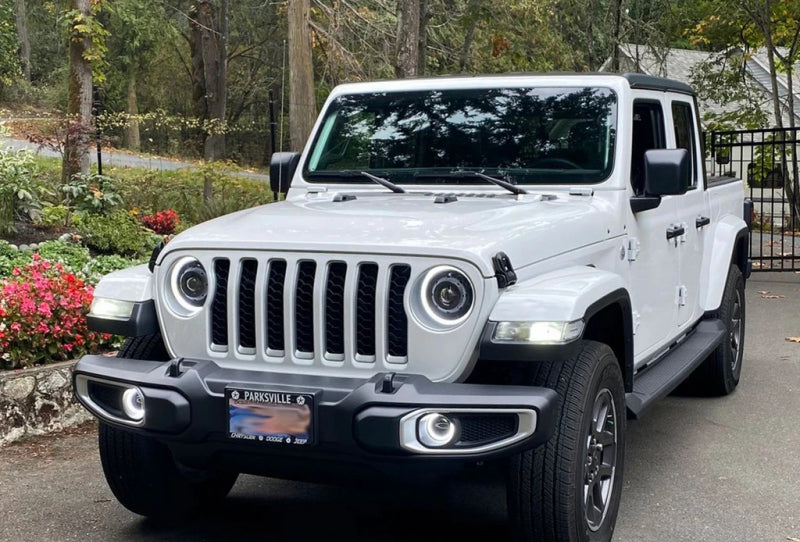 Oracle Jeep Wrangler JK/JL/JT High Performance W LED Fog Lights - Amber