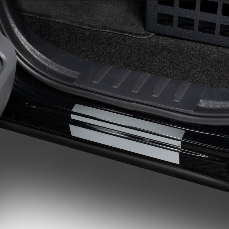 Putco 14-18 Chevy Silverado LD - Double Cab (8pcs) Black Platinum Door Sills