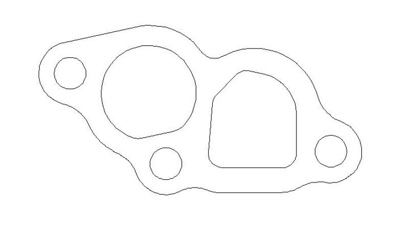 Cometic Chrysler B/RB .060in AFM Water Pump Gasket Set