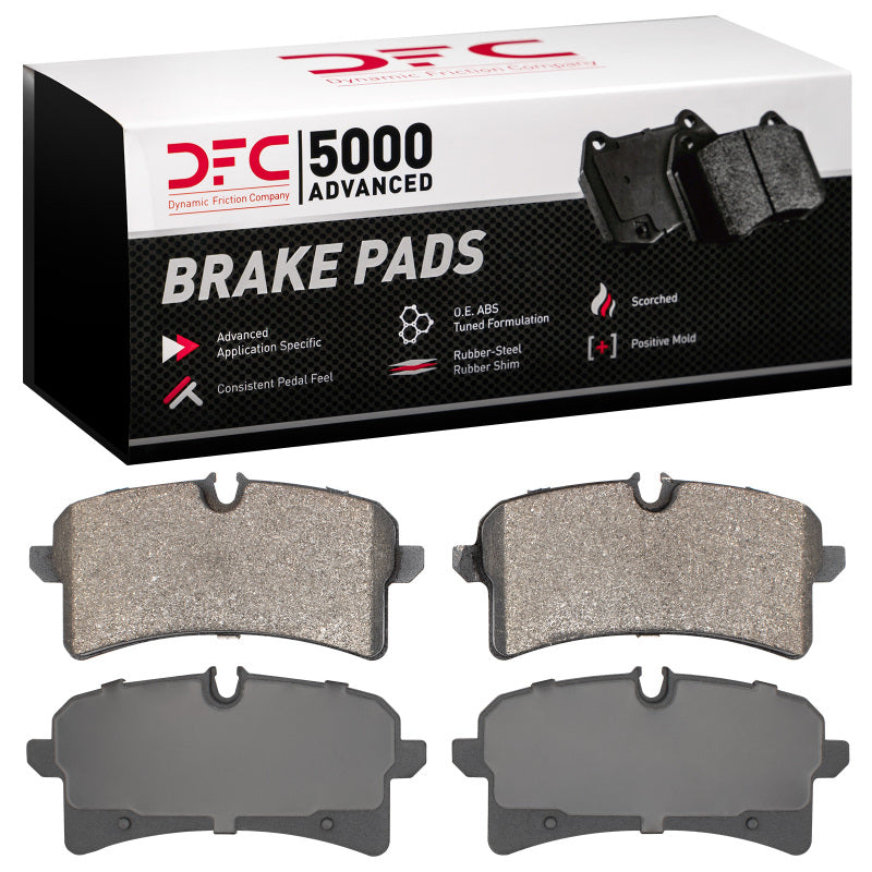 DFC 15-18 Porsche Macan Rear 5000 Advanced Low Metallic Brake Pads