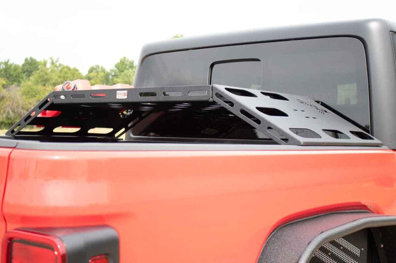 Fishbone Offroad 2020+ Jeep Gladiator Bed Storage Rack Steel Powdercoat