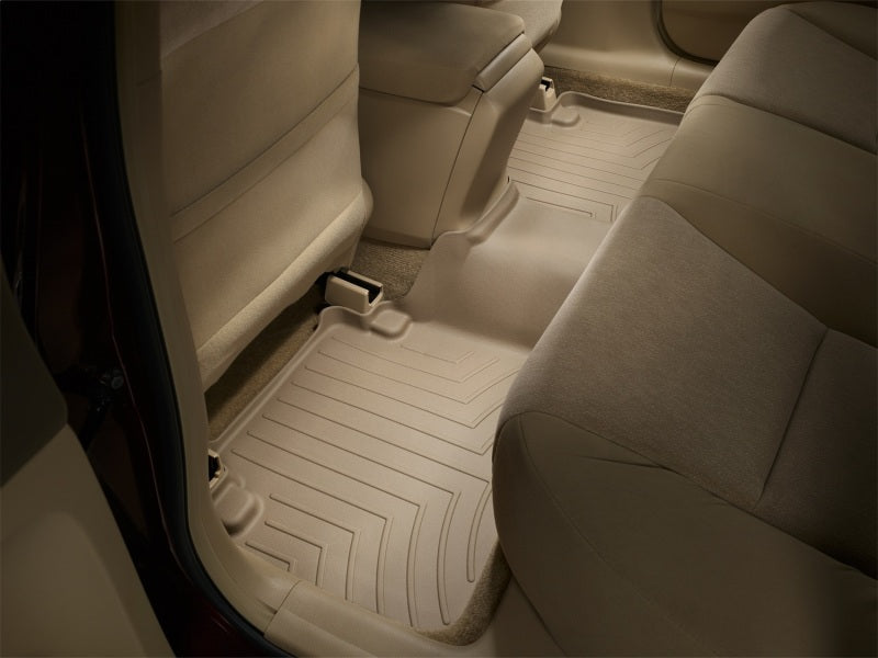 WeatherTech 08-12 Honda Accord Rear FloorLiner - Tan