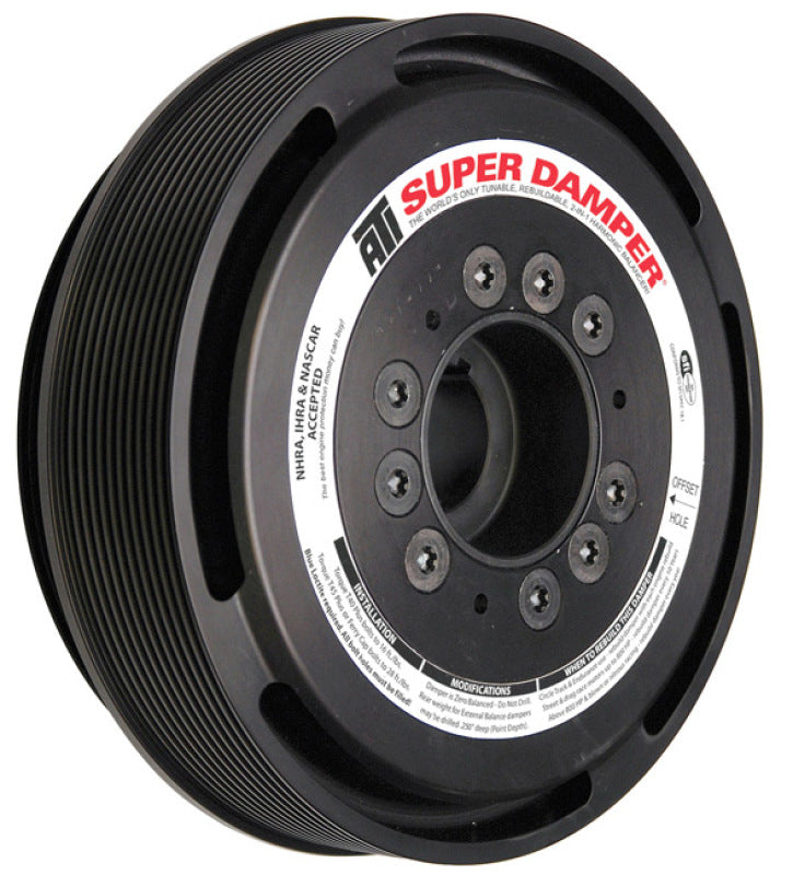 ATI Damper - 7.48in - Alum LW - 10 & 4 Grv - LS1-2-3-6 & L76 - 97-13 - Y Body & SS & G8 - 3 Ring