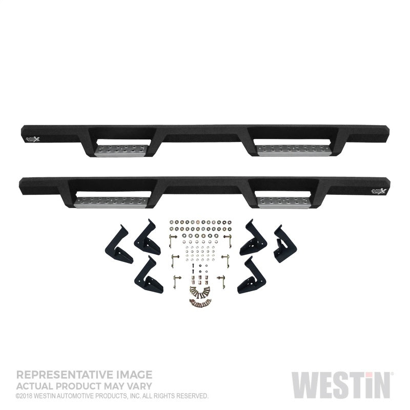 Westin/HDX 07-18 Chevy/GMC Silv/Sierra 15/25/3500 Drop Nerf Step Bars - Stainless