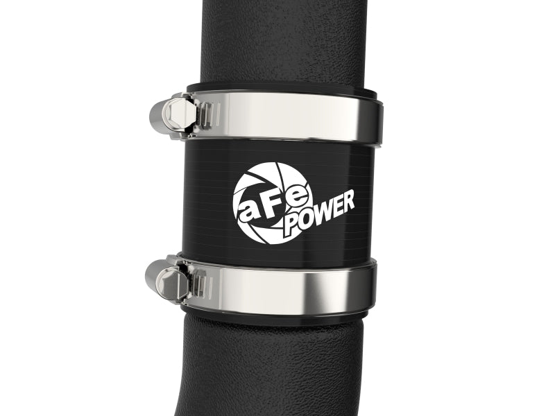 aFe 19-22 Hyundai Veloster N BladeRunner 2-1/4in to 2-1/2in Aluminum Hot Charge Pipe - Black