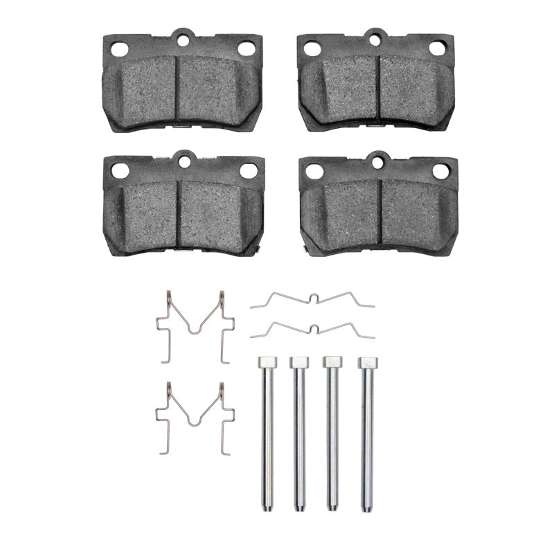 R1 2006-2013 Lexus IS250 Rear R1 Ceramic Pads & Hardware Kit