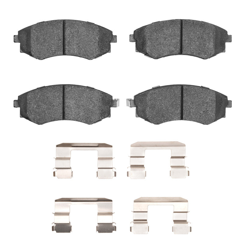 R1 2005-2006 Hyundai Elantra Front R1 Semi Met Pads & Hardware Kit