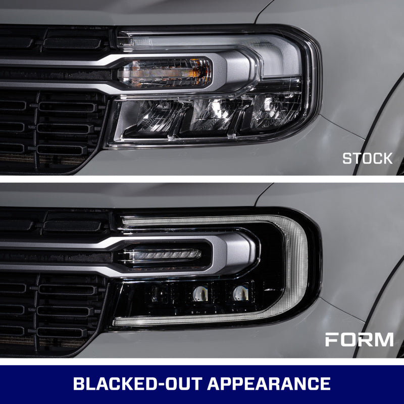 Form Lighting 22-24 Ford Maverick Sequential LED Projector Headlights (Pair)