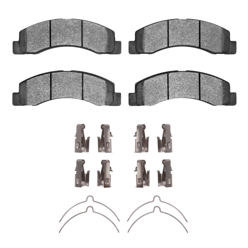 R1 1999-2005 Ford Excursion Front R1 Ceramic Pads & Hardware Kit