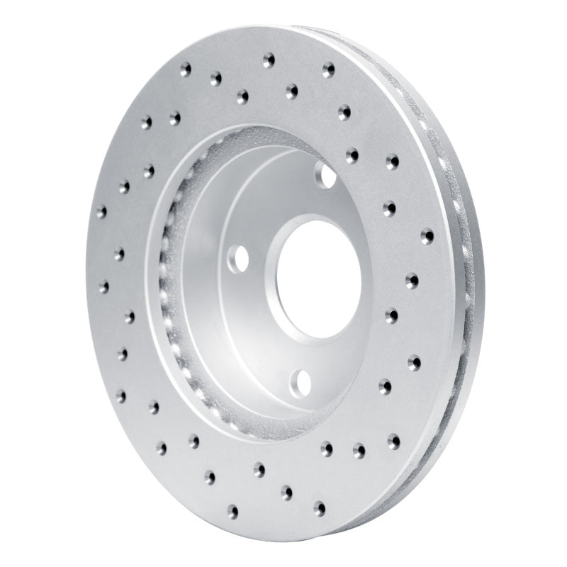 DFC 90-01 Ford Escort Front Left Drilled Geoperformance Rotor