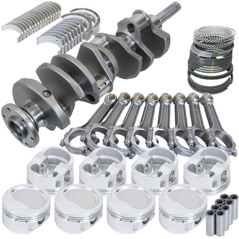 Eagle Ford FE 4.250in Crank 6.700in I-Beam Rods -21cc Inv Dome 4.180in Pistons Rotating Assembly