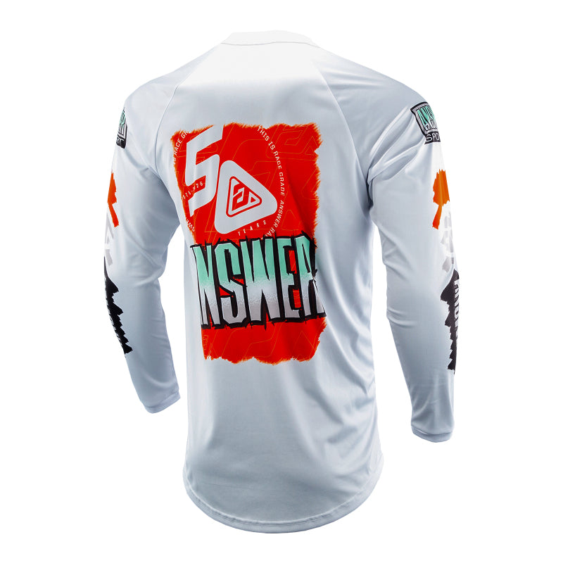 Answer 26 LE Syncron Artifacts Jersey 50 Years Red/White/Blue - Medium