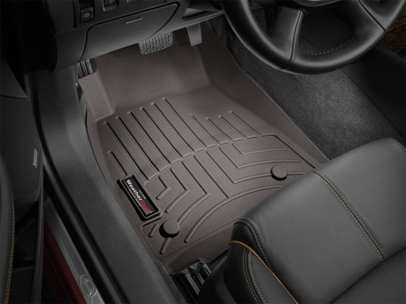 WeatherTech 2015+ Cadillac CTS/CTS-V (Fits Sedan Only) Rear FloorLiner - Cocoa