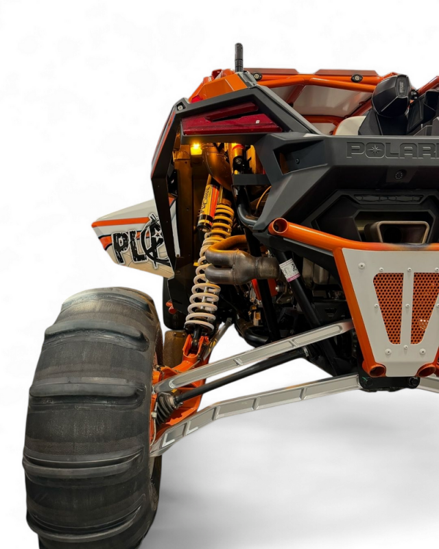 Elektric Offroad 2022+ Polaris Rzr Pro Rurbo R Billet High Clearance Radius Rods Anodized Clear